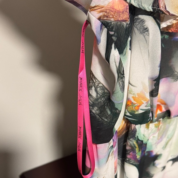 Betsey Johnson Multicolor Floral Maxi Dress - Picture 3 of 4